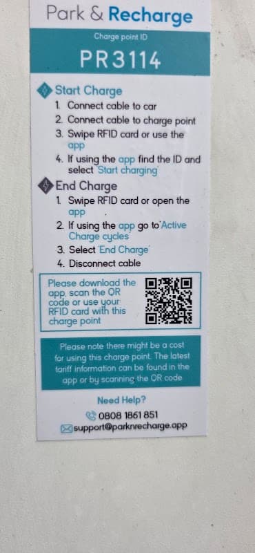 Mer Charging Station - EV Charging in rotherham