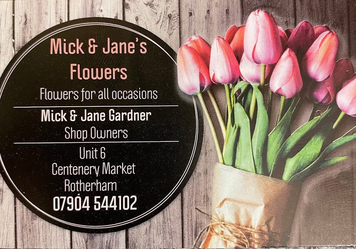 Mick and Jane's Flowers - Florists in rotherham