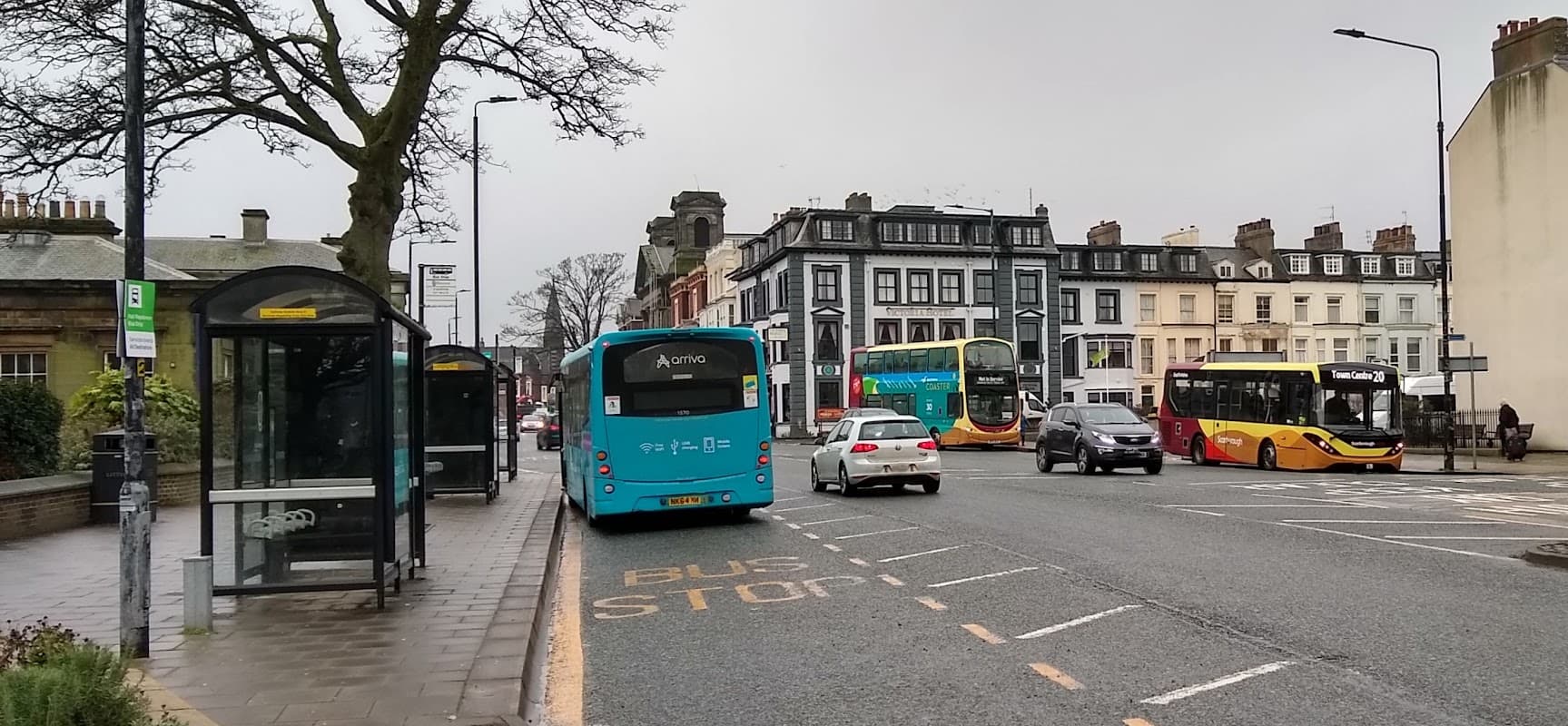 Bus Stop at West Square (Stop V) - Bus Stops in scarborough