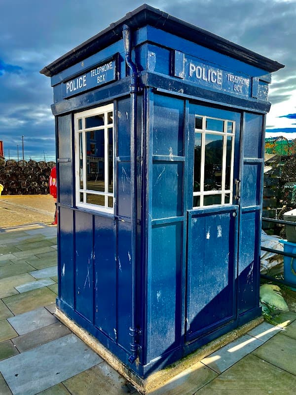 Police Telephone Box - Historic Site in scarborough