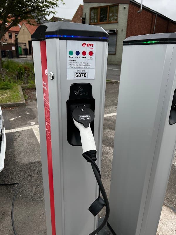 E.ON Drive Charging Station - EV Charging in selby