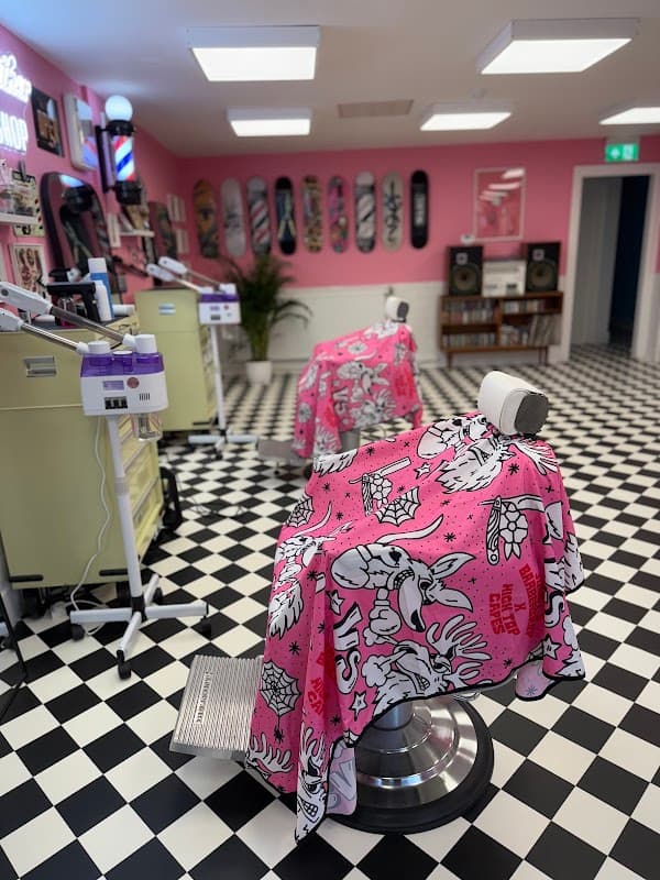 Pink Panther - Barbers in selby