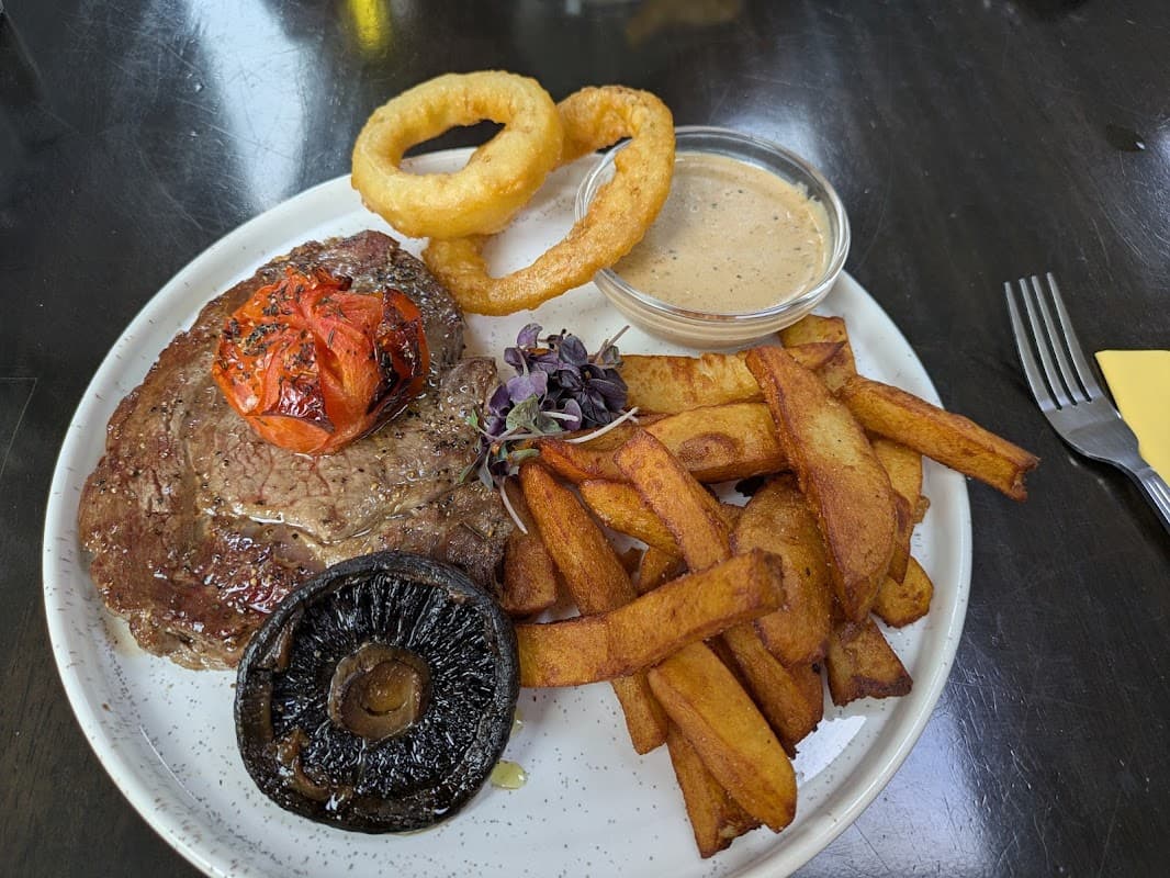 Dining at Sizzling Ste's in selby