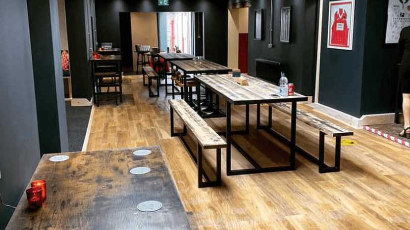 Food & drink at The Robinโs Nest at Selby Town Football Club in selby