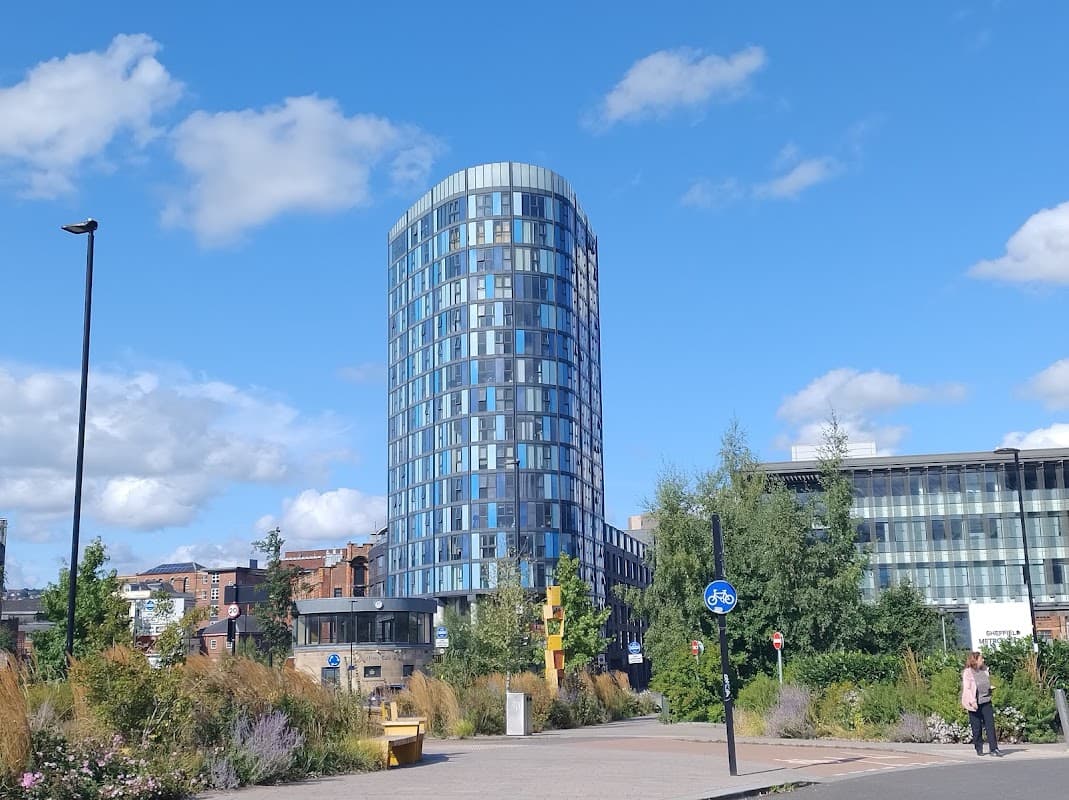 Crucible Stack - Historic Site in sheffield