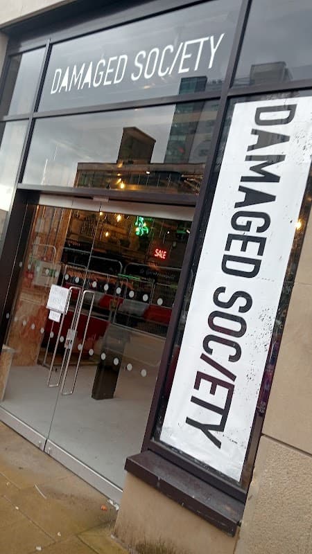 Damaged Society - Clothes Shops in sheffield