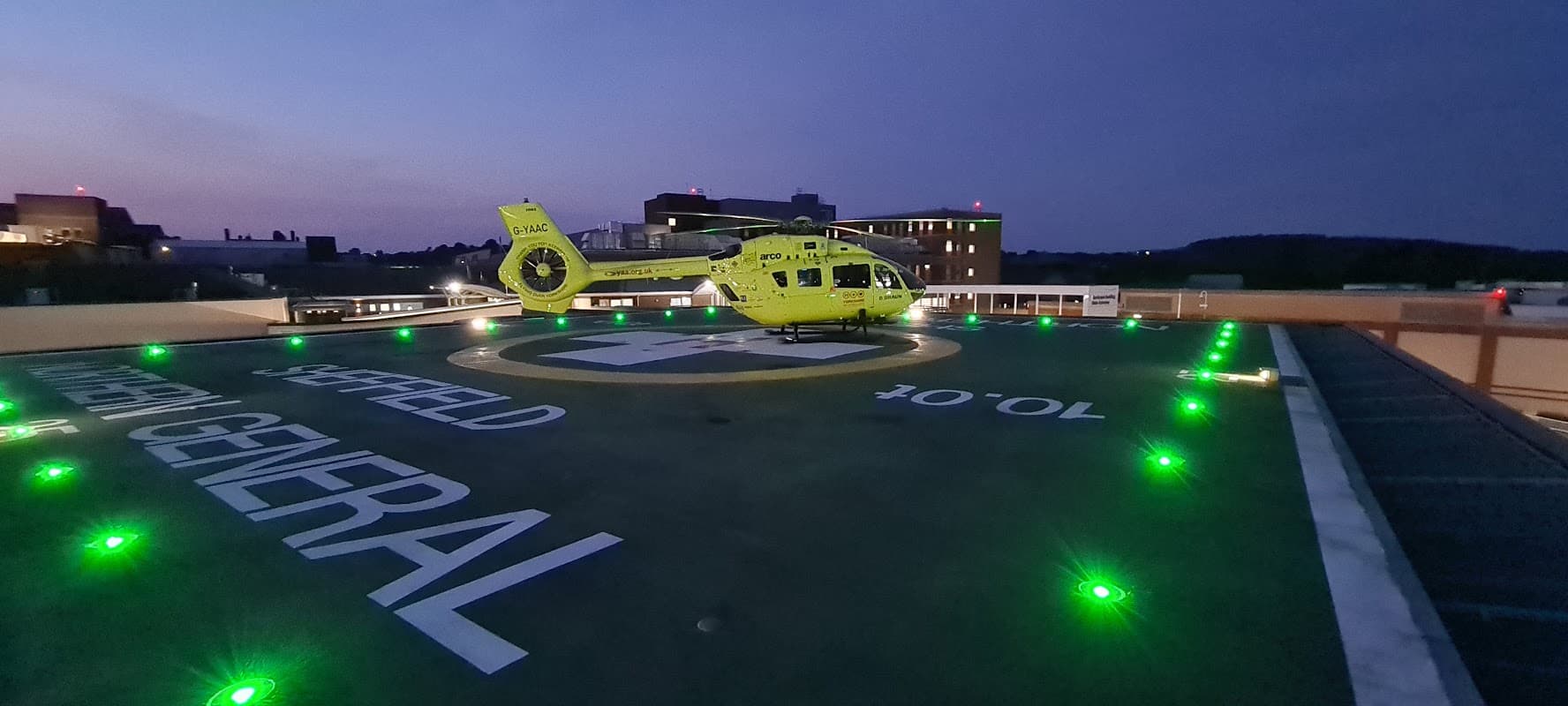 Helipad - Sheffield Northern General Hospital (MTC) - Helipads in sheffield