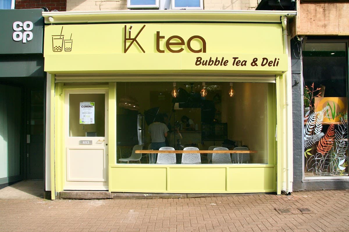 Dining at Ktea in sheffield