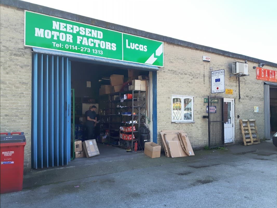 Neepsend Motor Factor - Car Parts in sheffield