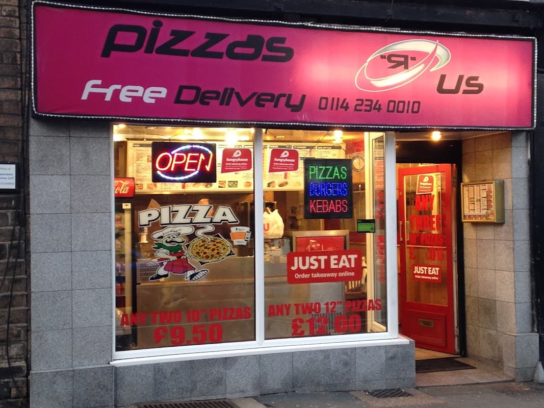Pizzas R Us - Takeaway in sheffield