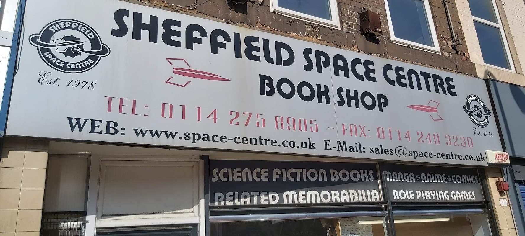 Sheffield Space Centre - Bookshops in sheffield