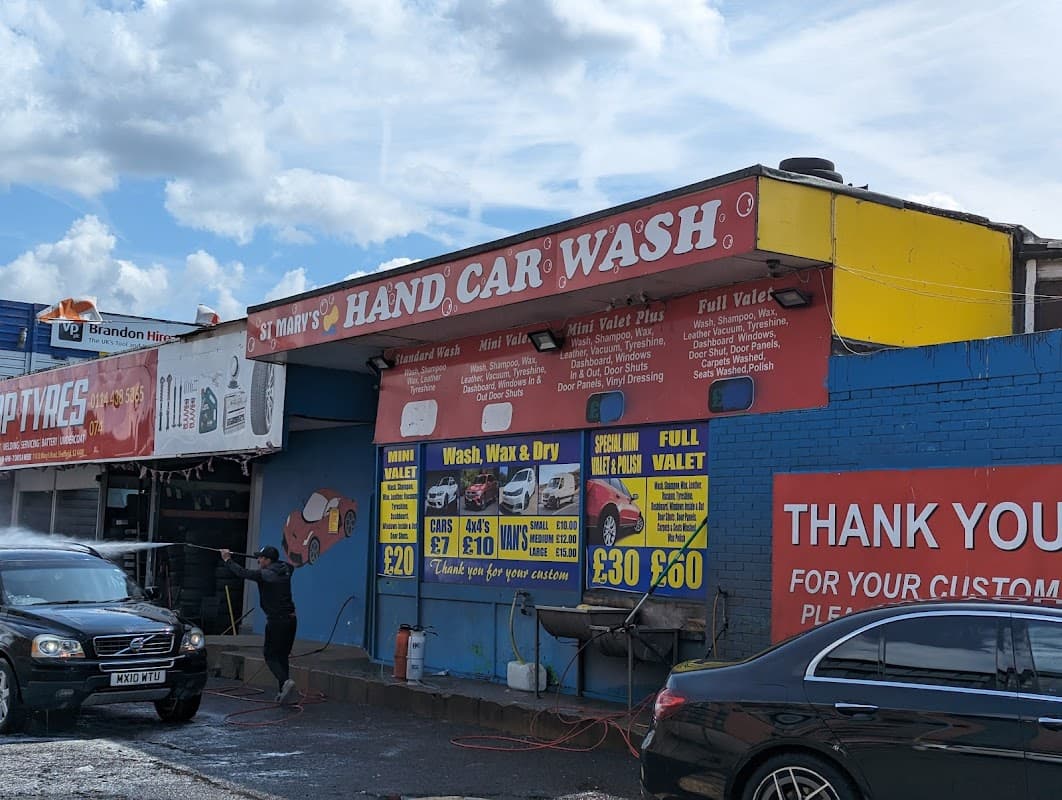 St Mary's Hand Car Wash - Car Washes in sheffield