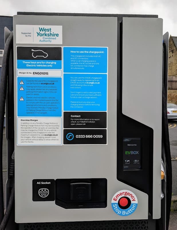 Engie Charging Station - EV Charging in shipley