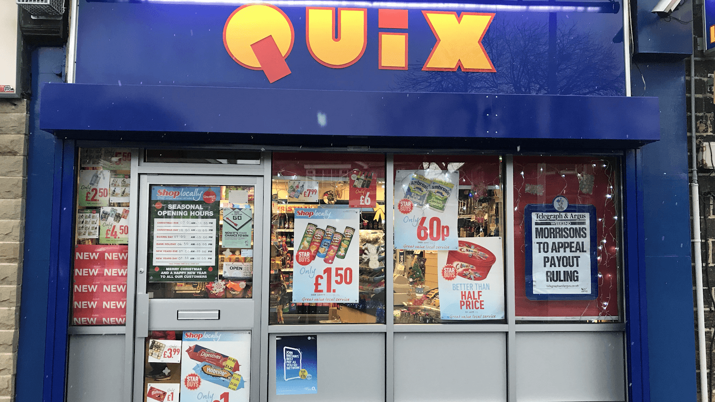 Quix, Newsagents, Off Licence & Convenience Store - Corner Shops in shipley