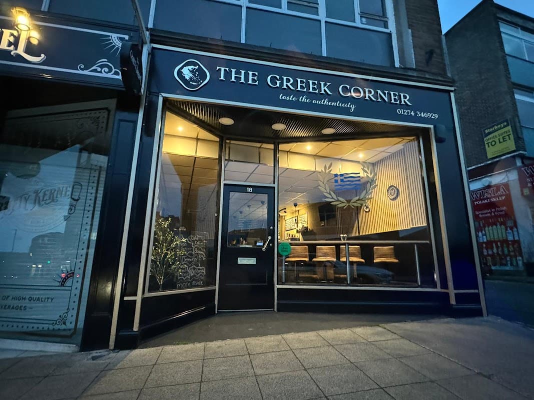 Dining at The Greek Corner in shipley