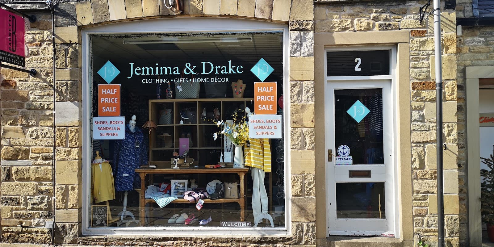 Jemima & Drake - Clothes Shops in skipton
