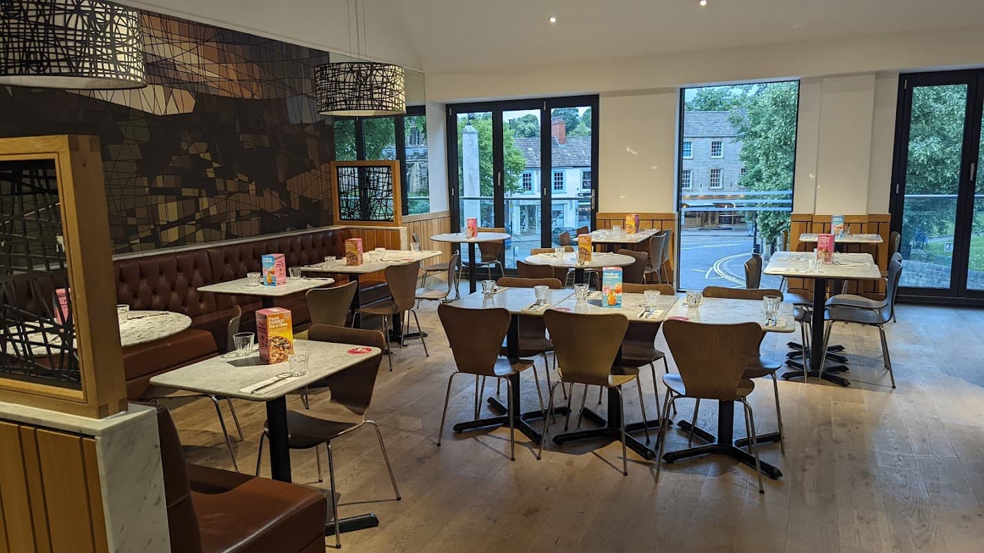 Dining at PizzaExpress in skipton