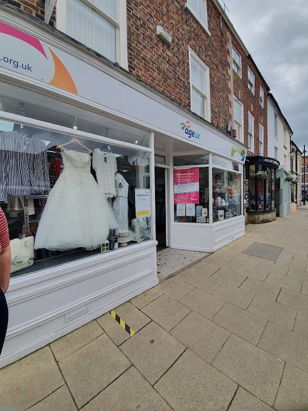 Age UK - Charity Shops in stokesley