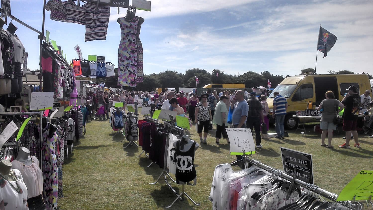 Strawberry Fields Car Boot and Market - Market in hull