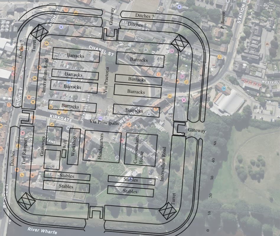 Calcaria Roman Fort - Historic Site in tadcaster