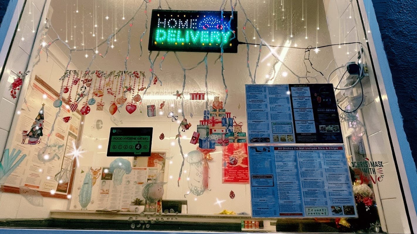 Dining at Lucky Star in tadcaster