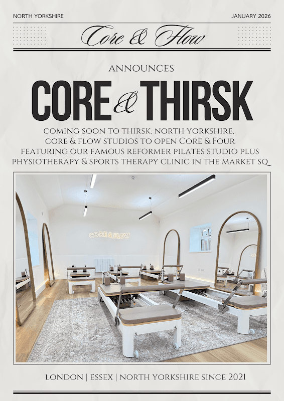 Core & Flow Pilates - Reformer, Physio & Sports Therapy - Pilates Studios in thirsk