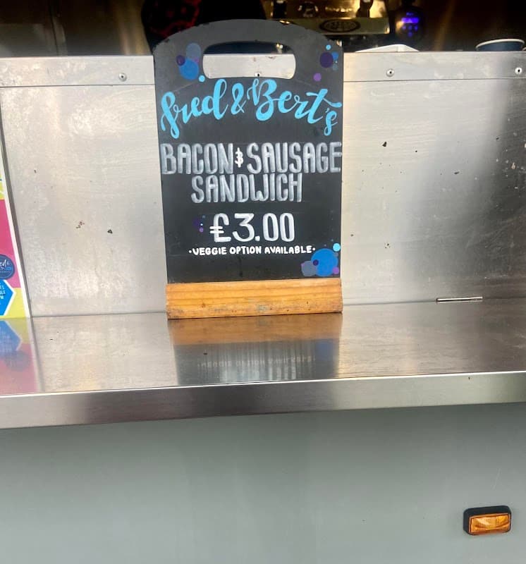 Cafe Fred and Bert's coffee in thirsk