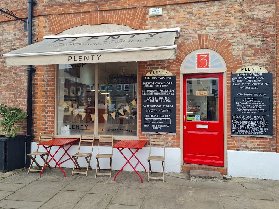 Cafe Plenty Sandwich Shop in thirsk