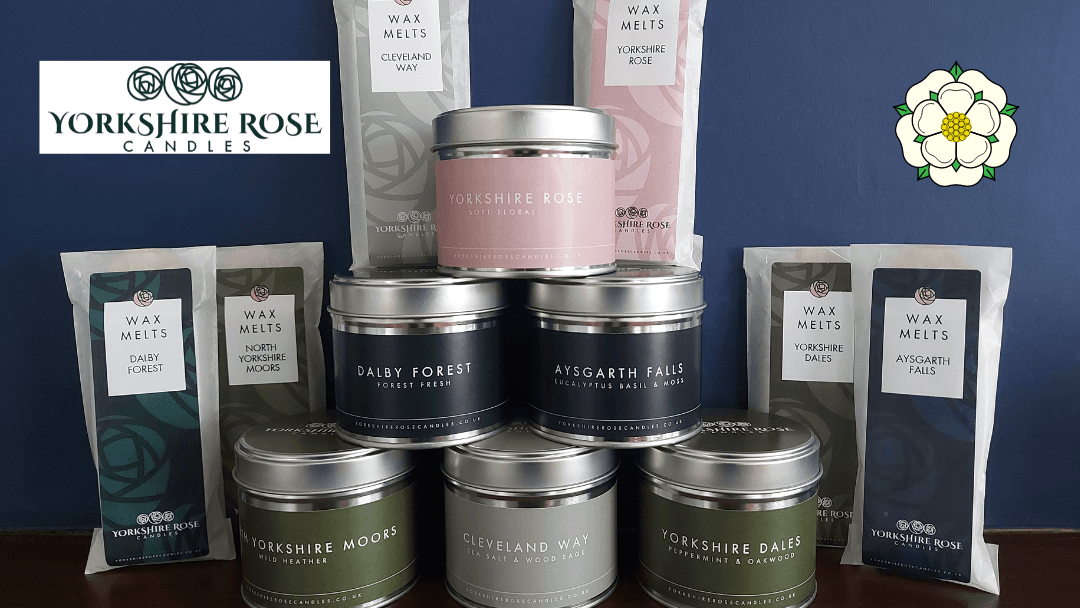 Yorkshire Rose Candles