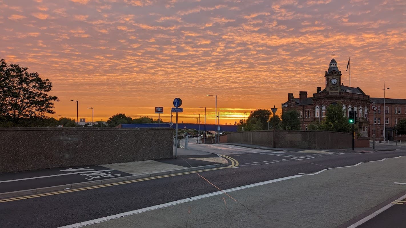 Bus Stop at Thornaby Station - Bus Stops in thornaby