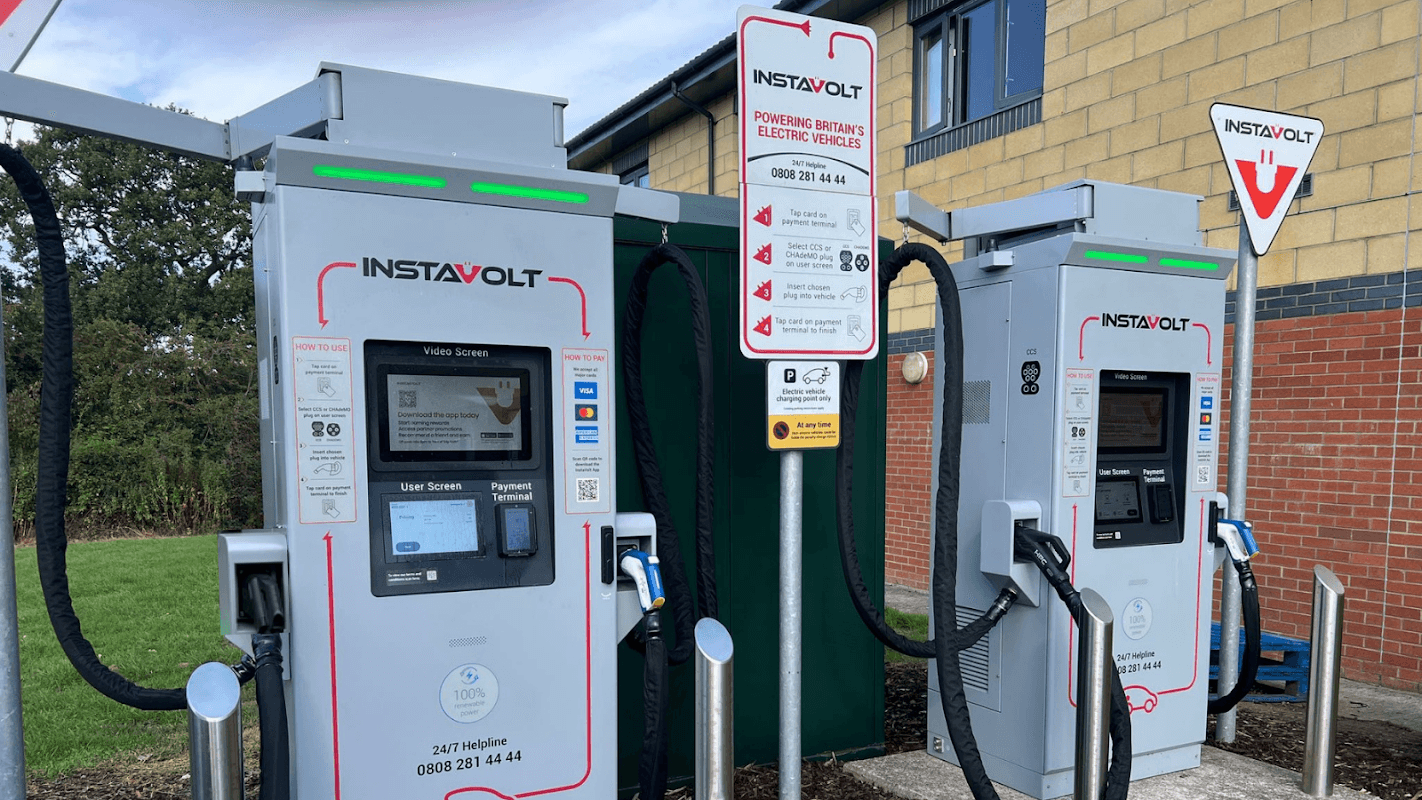 InstaVolt Charging Station - EV Charging in thornaby