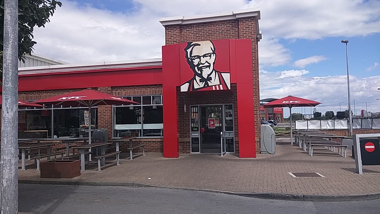 Dining at KFC Teesside - Park Drive in thornaby