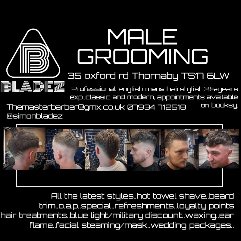 BLADEZ male grooming - Barbers in thornaby on tees