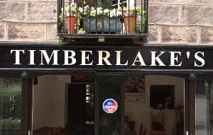 Dining at Timberlake's Restaurant & Bistro in ripon