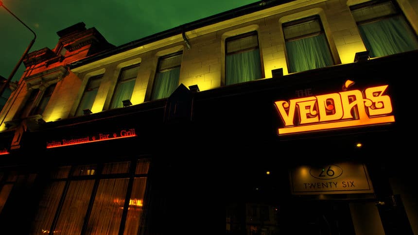 Dining at The Vedas in todmorden