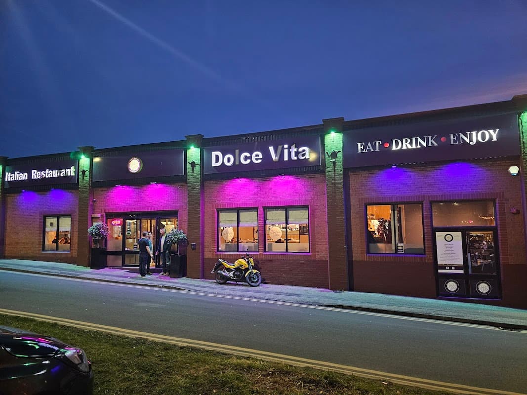 Dining at Dolce Vita Wakefield in wakefield
