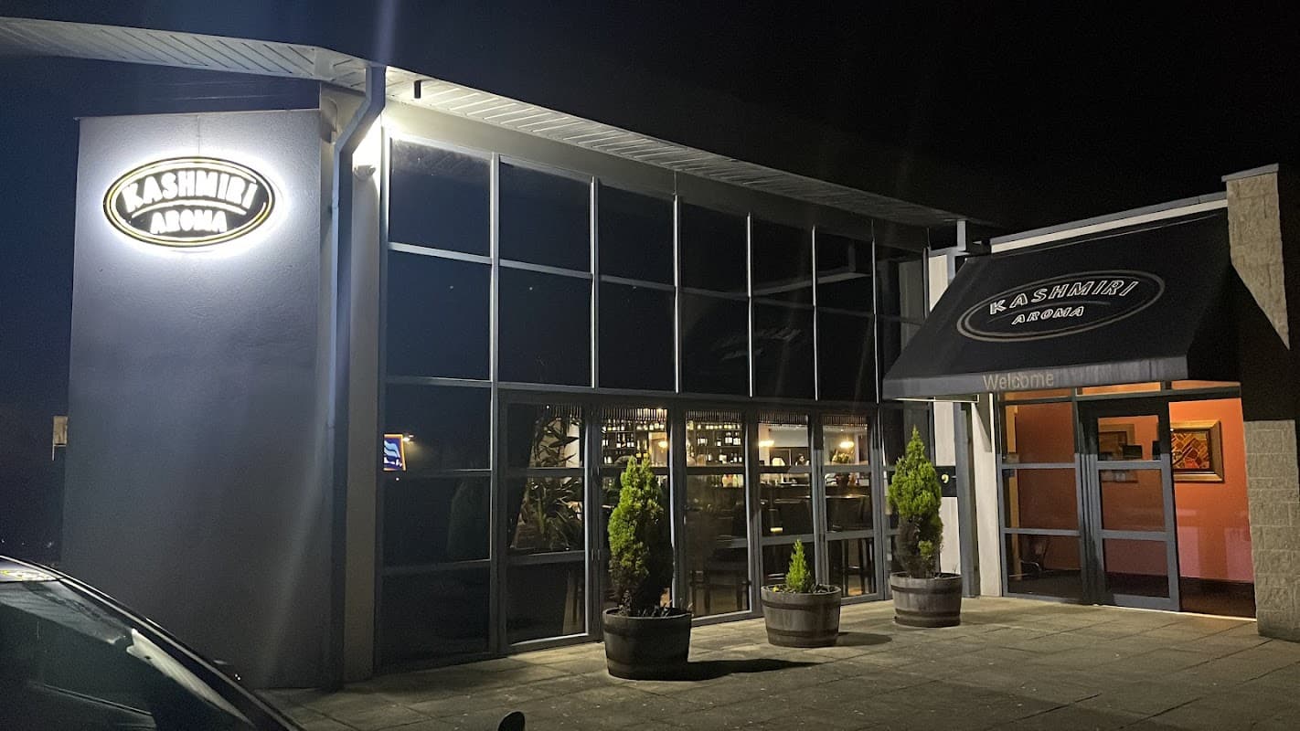 Dining at Kashmiri Aroma in wakefield