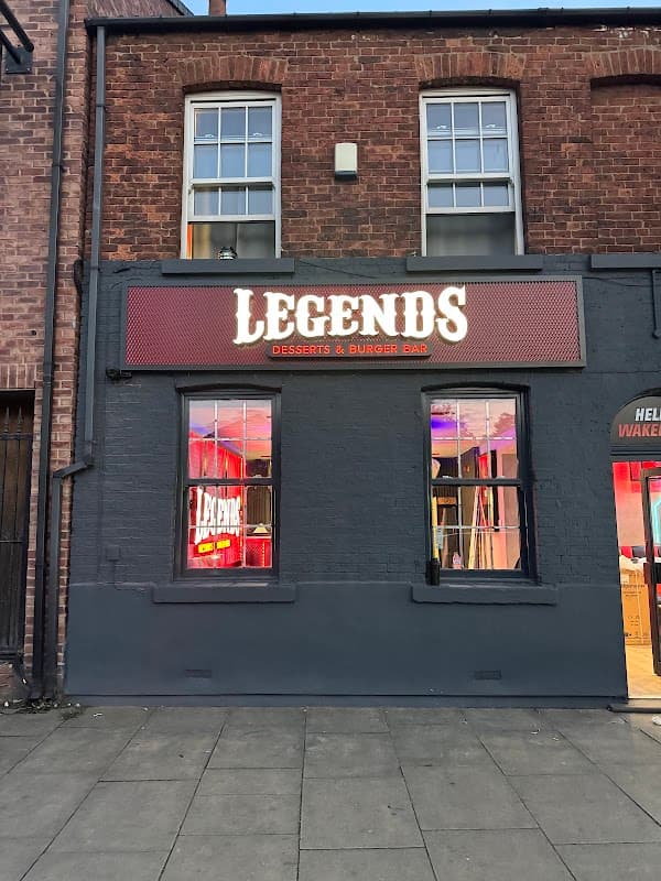 Legends Desserts & Burger Bar Wakefield