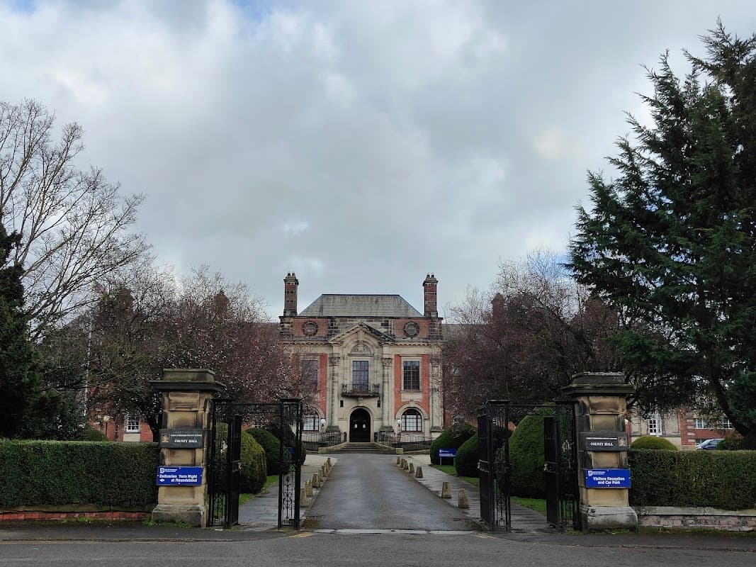 County Hall - Bus Stops in warlaby