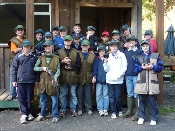 Warren Gill Shooting Ground - Activity in fearby