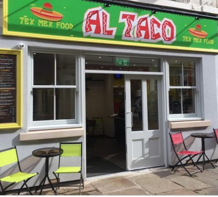 Dining at Al Taco in whitby