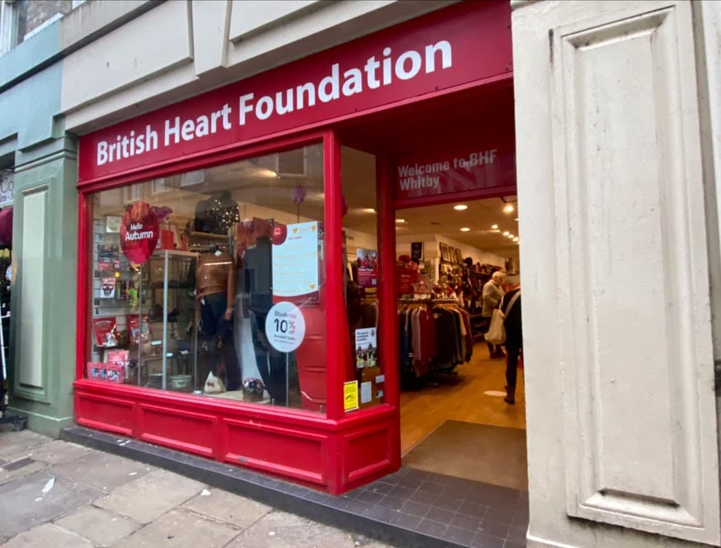 British Heart Foundation - Charity Shops in whitby