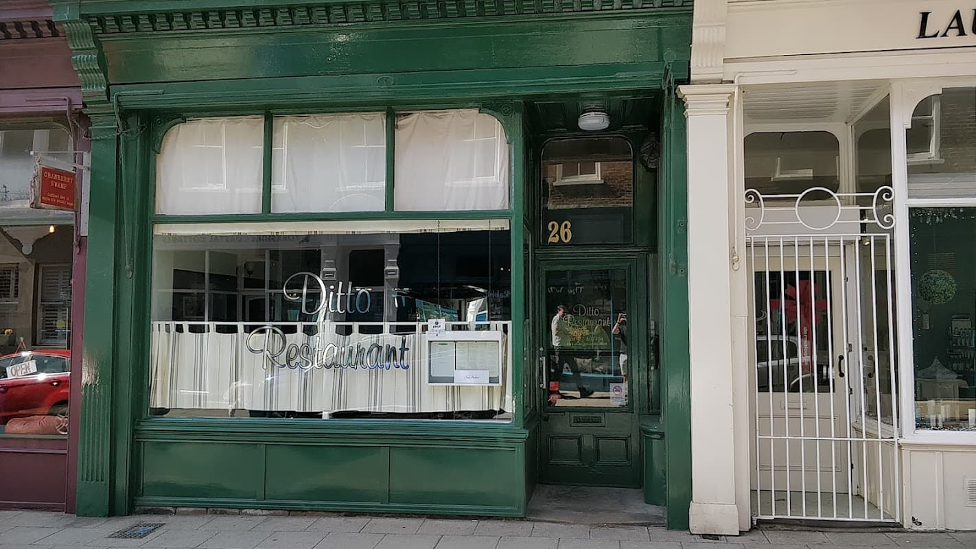 Dining at Ditto in whitby
