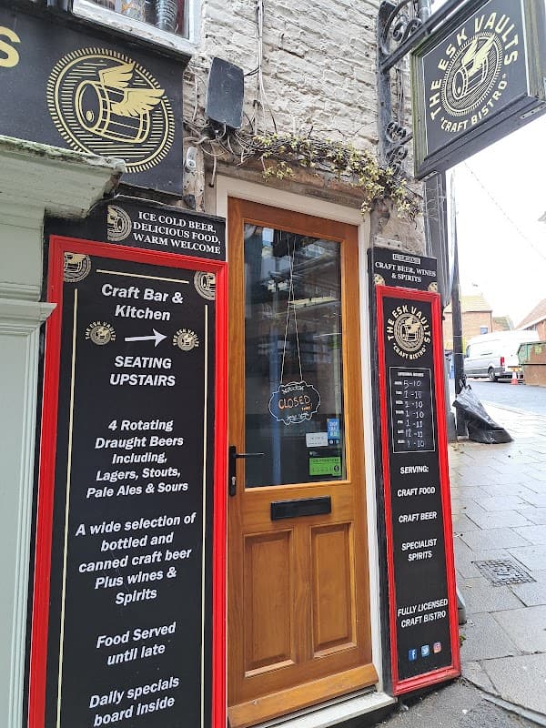 Food & drink at The Esk Vaults in whitby