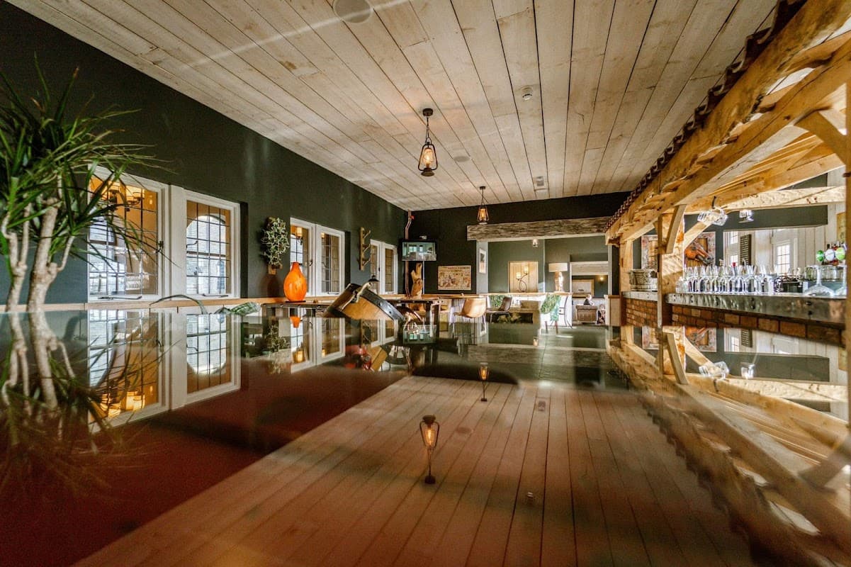 Dining at The Garden Room Bar & Restaurant at Sneaton Castle in whitby