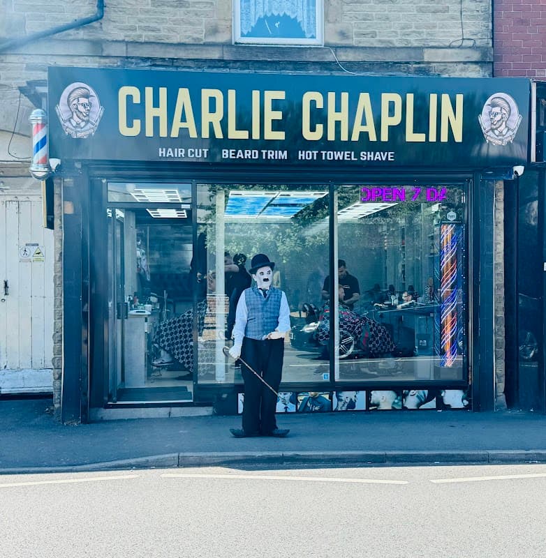Charlie Chaplin - Barbers in wombwell