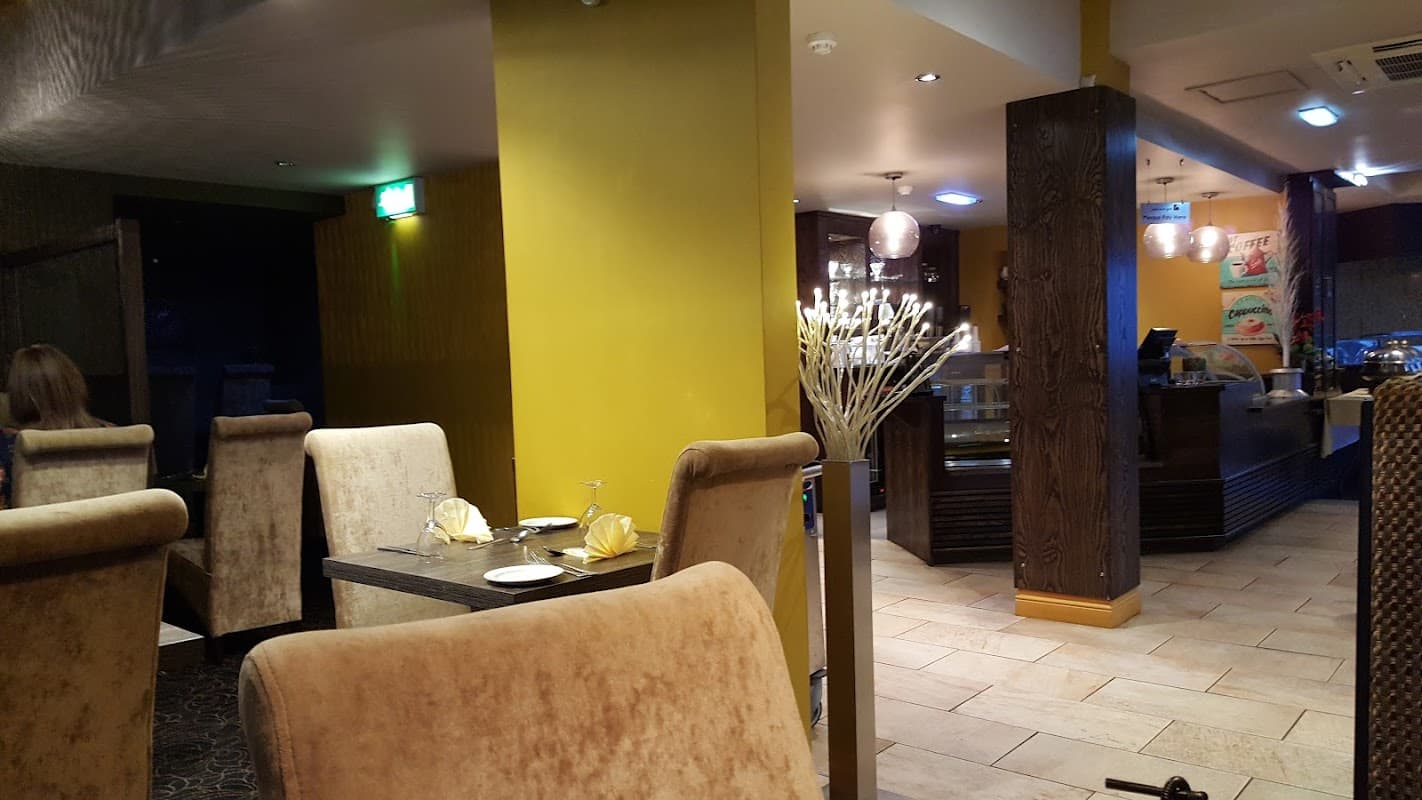 Dining at Amraj Cafe & Grill in woodhouse