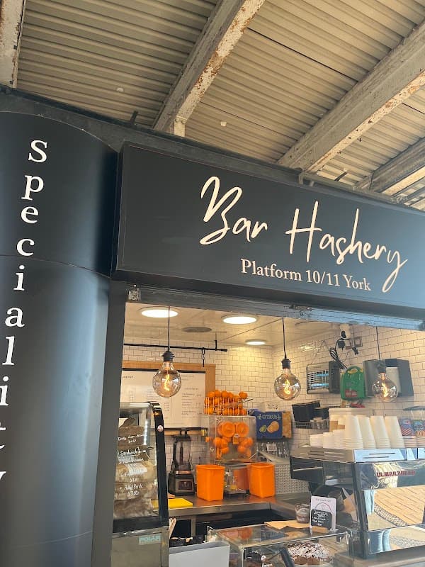 Cafe Bar Hashery - Platform 10/11 York Station in york