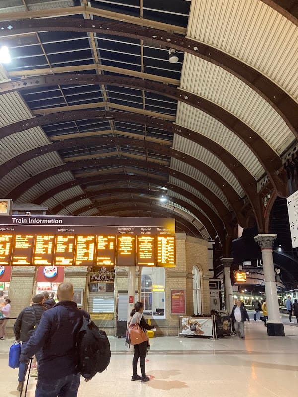 Bus Stop at Rail Station - Railway Stations in york