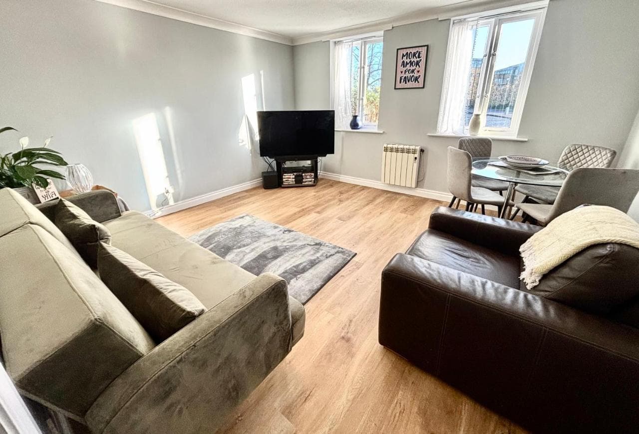 Fab city centre apartment with free parking, York, Yorkshire
